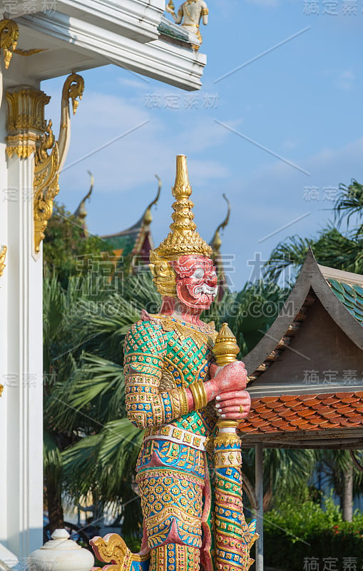 泰国芭堤雅的皇家寺院