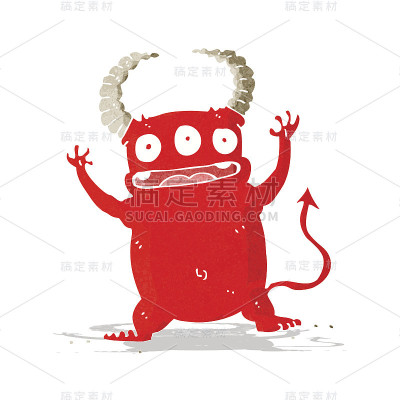 卡通小魔鬼