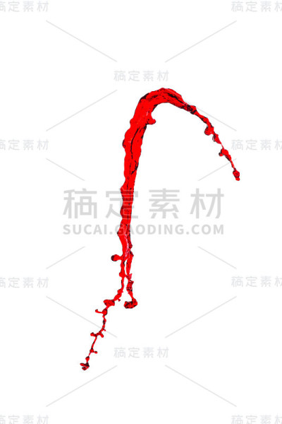 洒上红酒