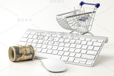 网上购物的概念