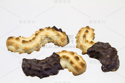 口味的奶油甜酥饼