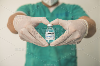 疫苗和注射。医学传染性的概念。