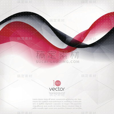 抽象透明波背景