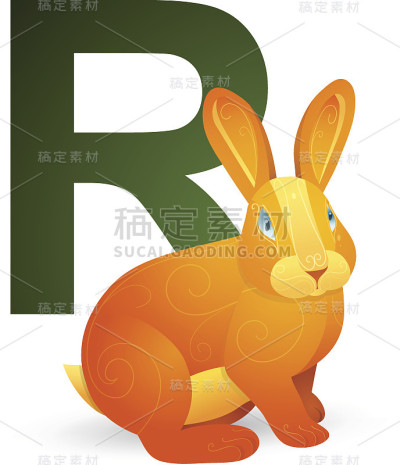 R为兔子