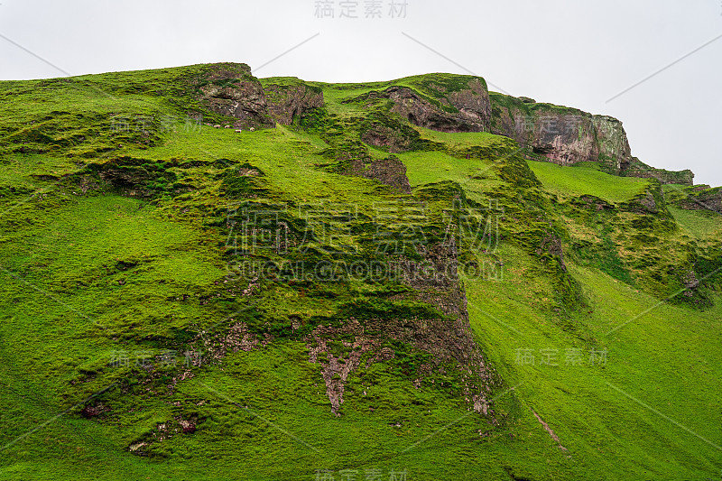 峰区国家公园山景与云彩