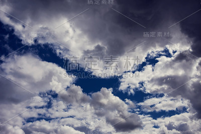 蓝天白云