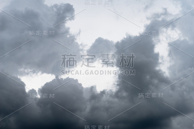 多云的天空