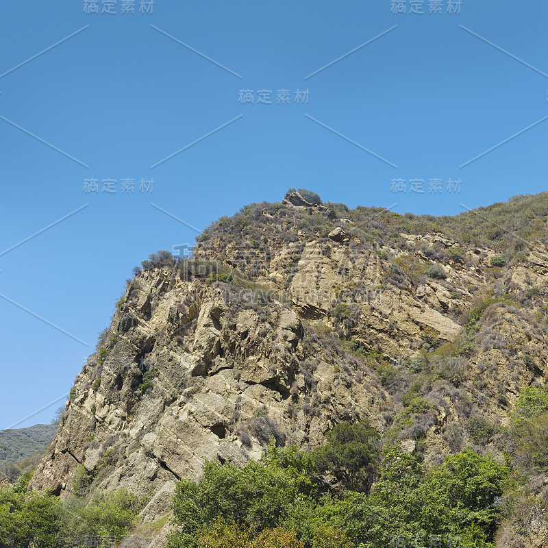 托潘加峡谷岩层