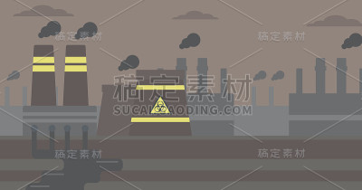 核电厂的背景