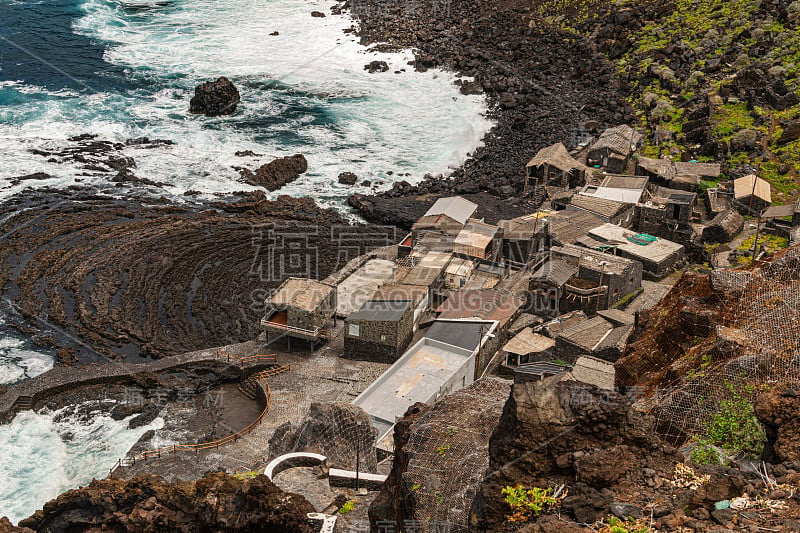 西班牙加那利群岛El Hierro的Pozo de Las Calcosas