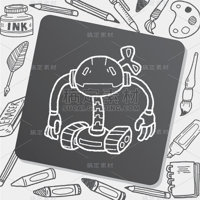 机器人涂鸦