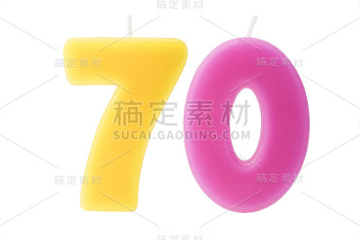 70岁生日蜡烛
