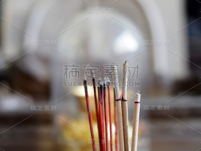 香熏香灰