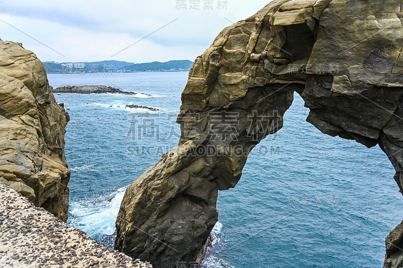 台湾台北深澳象岩。