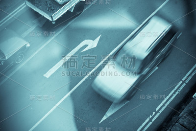 单色交通和道路标志