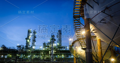 柱塔后球罐气体