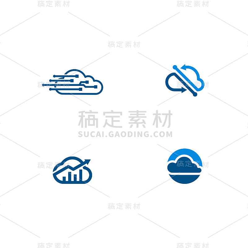 cloud icon stock illustration