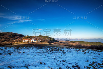 保加利亚班基亚的Klisurski修道院。