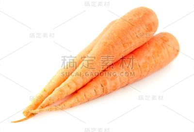 新鲜的胡萝卜