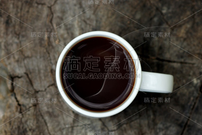 早晨喝咖啡
