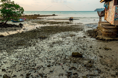 海上退潮