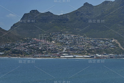 查普曼的峰值。豪特镇和豪特湾景色