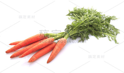 新鲜的胡萝卜