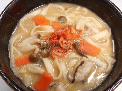 味增豆浆乌冬面