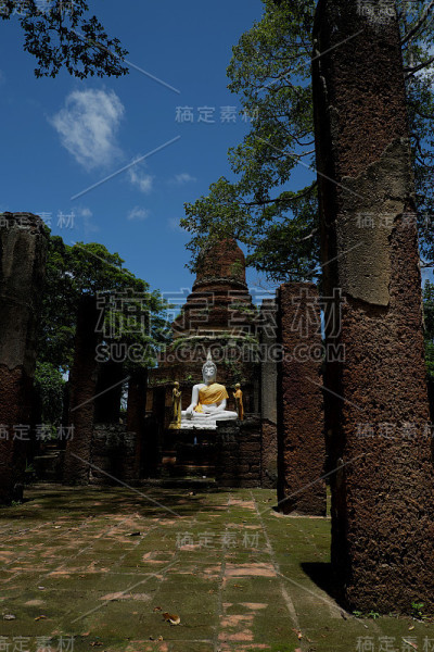 甘蓬寺的张寺和佛像历史公园，