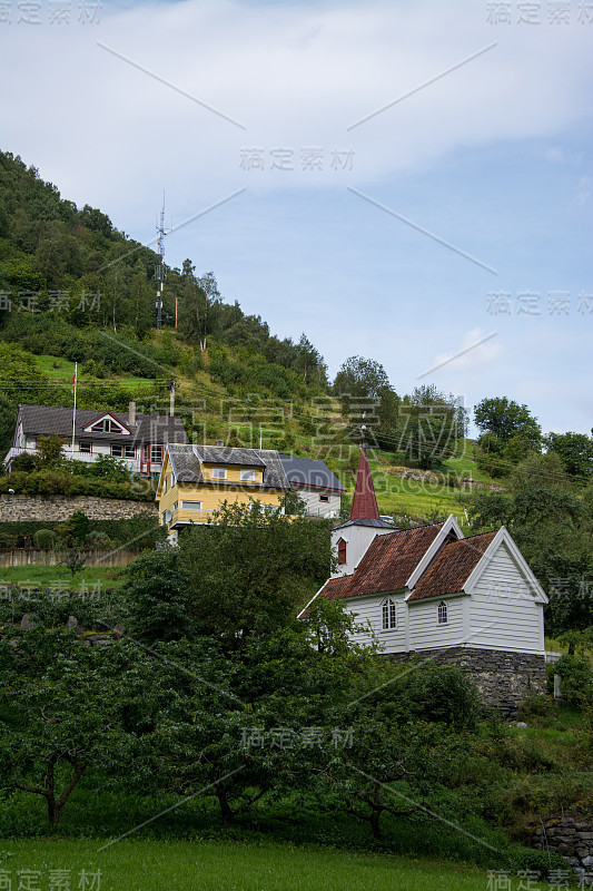 Undredal Stave Church, songog Fjordane，挪威