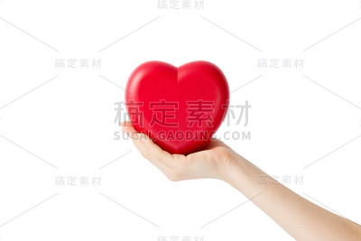 红心在女人的手里