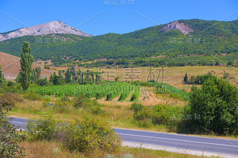 克里米亚山景观