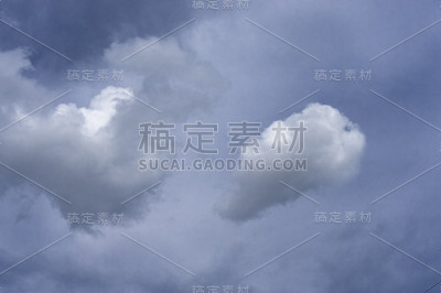 天空的云