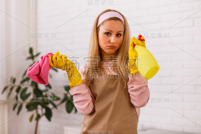 累的家庭主妇