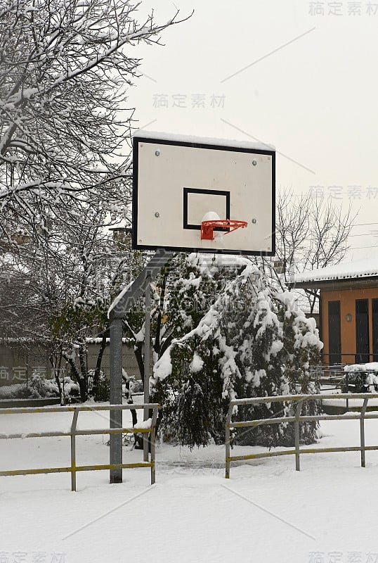 城市的雪