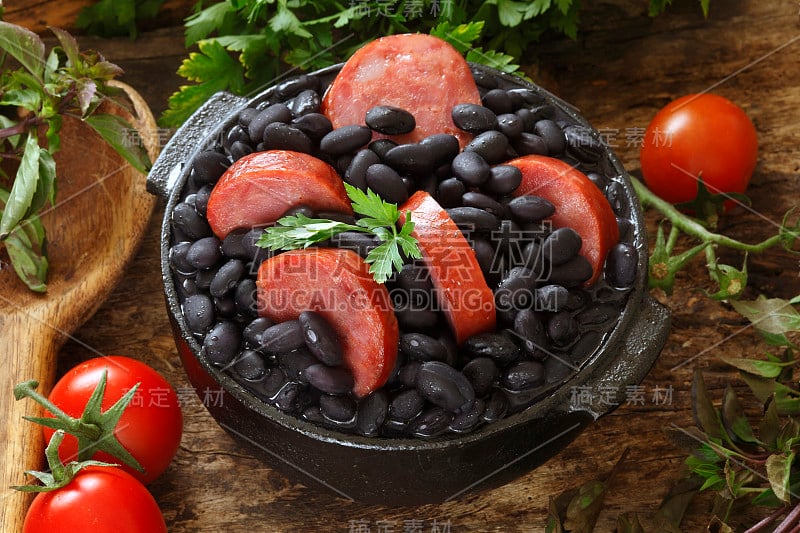 巴西传统美食Feijoada