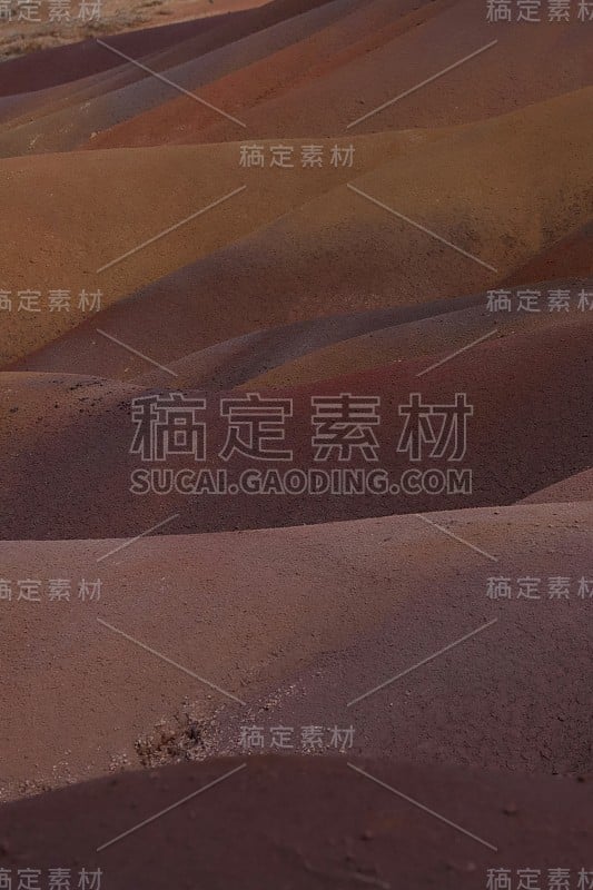 Chamarel七色地球地质公园，毛里求斯，印度洋，非洲