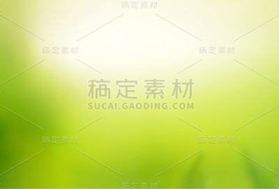 绿色自然抽象背景