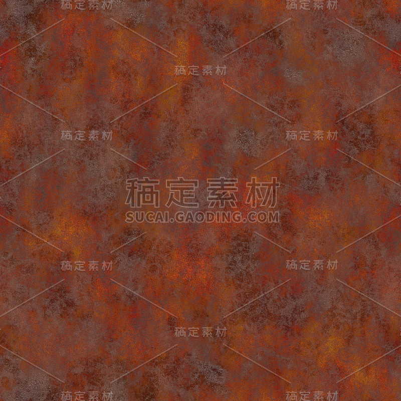 锈红棕色无缝图案。