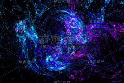 鲜艳的色彩混乱的图案。画笔的笔触。多色的石头。