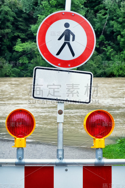 洪水预警信号