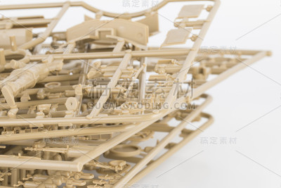 塑料模型套件的一部分。
