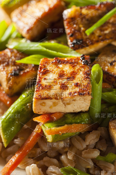 自制豆腐炒