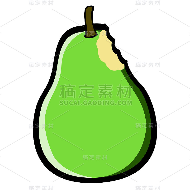 孤立咬梨