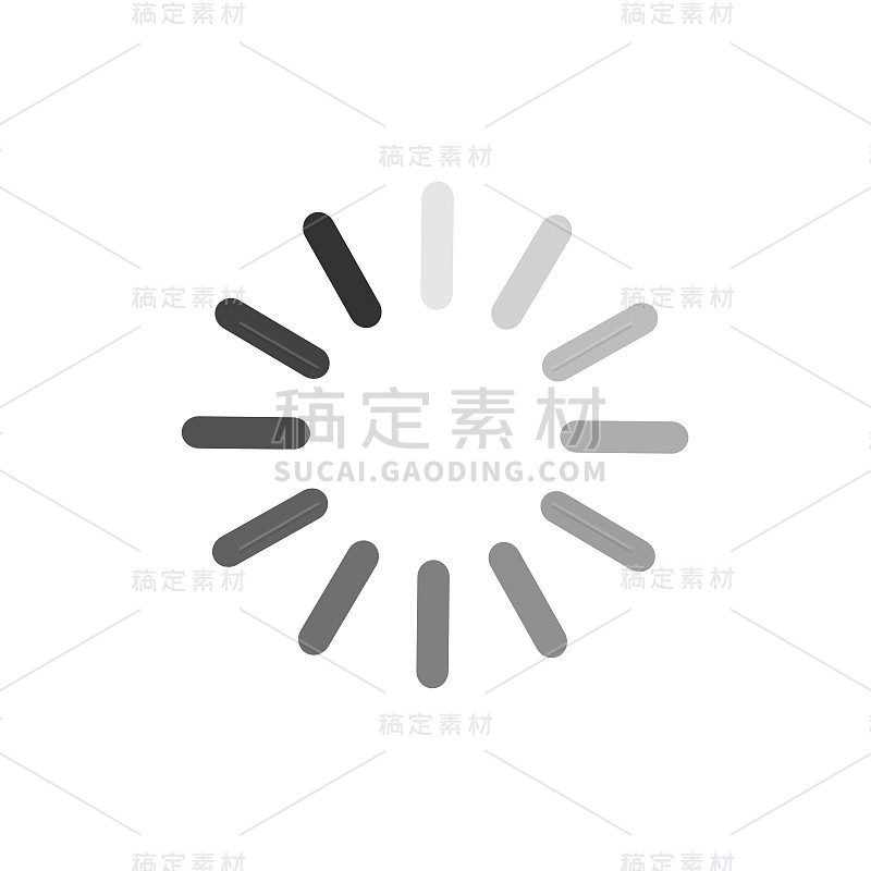 加载图标矢量