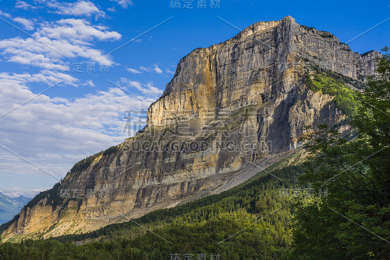 在伏伊(法国)。格兰尼尔山