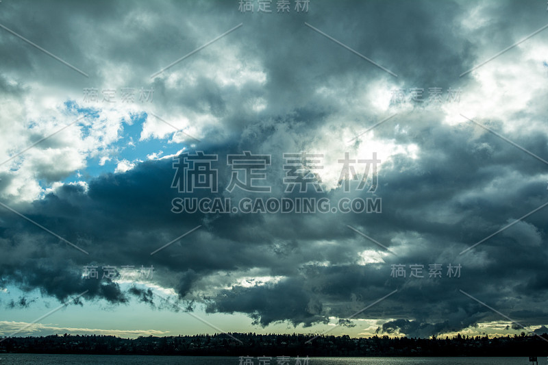 华盛顿湖Cloudscape