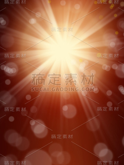抽象光和光束