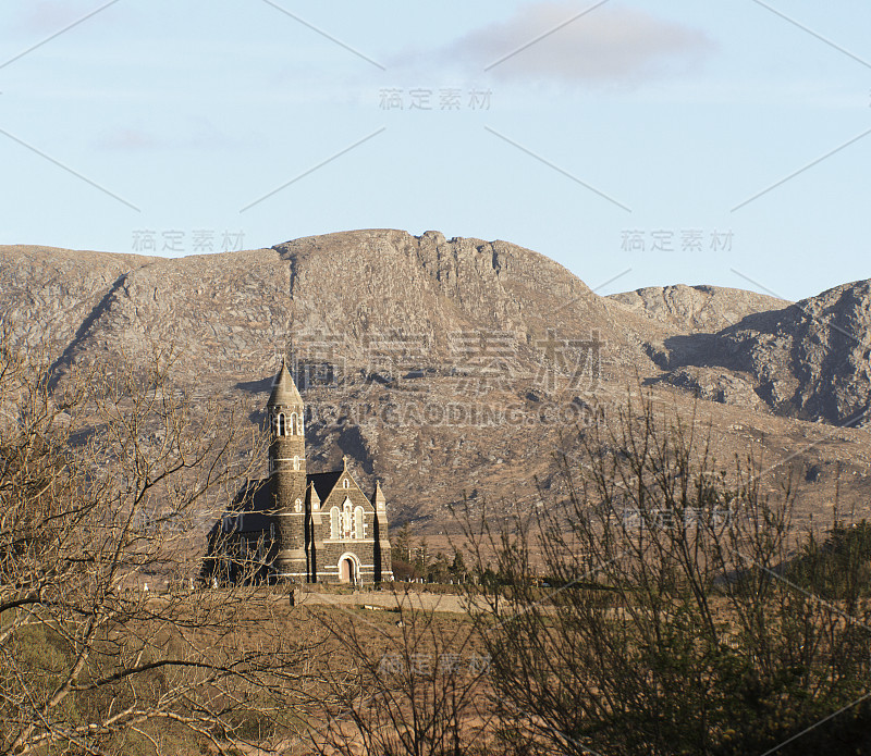 圣心教堂，Dunlewey, Donegla，爱尔兰