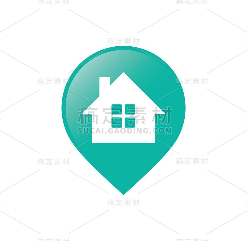 Pin house logo设计插图